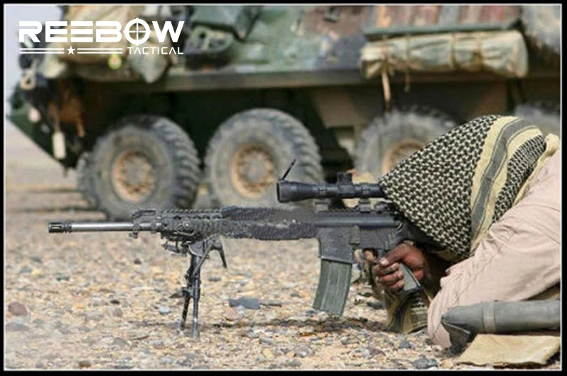 Арабский стиль глушитель пустыня тактический головной убор 100% хлопок