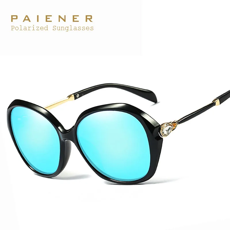 2017 брендовые дизайнерские женские поляризационные солнцезащитные очки новая