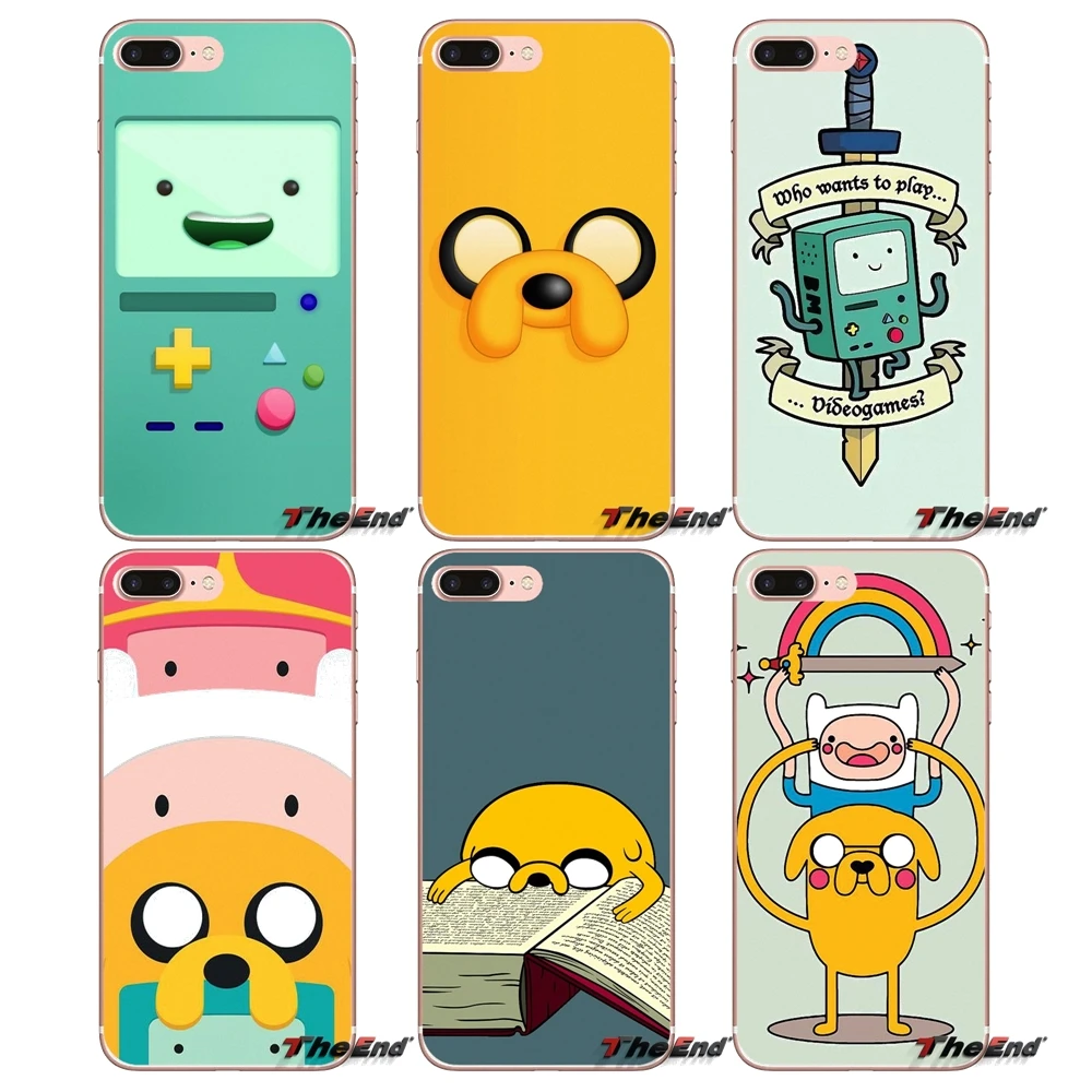 Чехол Adventure Time Finn and Jake Beemo BMO для Samsung Galaxy S9 Plus Note 8 One oneplus 5T Meizu M5s LG V30 HTC U11