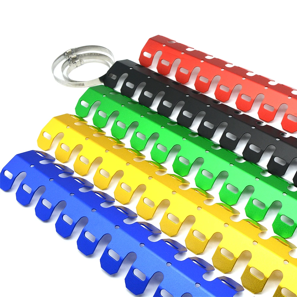 Универсальная мотоциклетная выхлопная труба защита для ног от тепла чехол