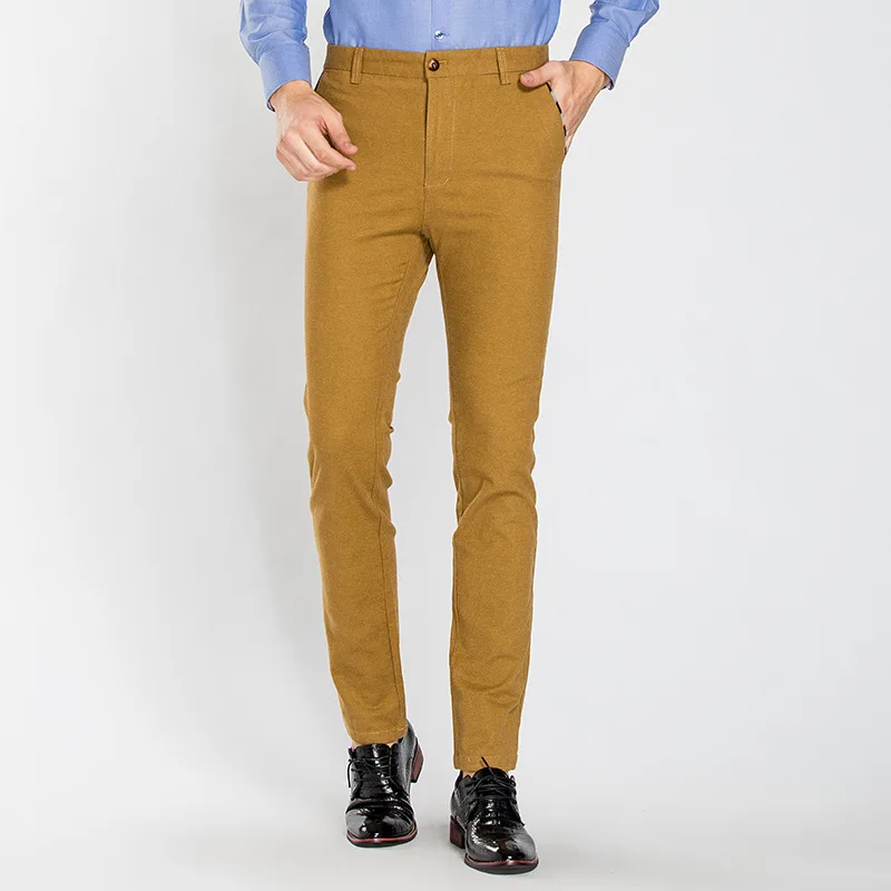 Мужские брюки в стиле ретро шерстяные мужские деловые серые облегающие с узором