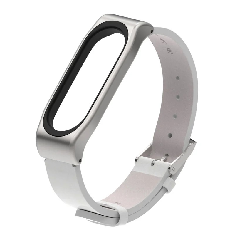 White Браслет mi jobs mi Band 3, ремешок из искусственной кожи для Xiaomi mi, браслет 4, Смарт-часы, браслет mi Band 3, аксессуары, браслет 3 - Цвет: White