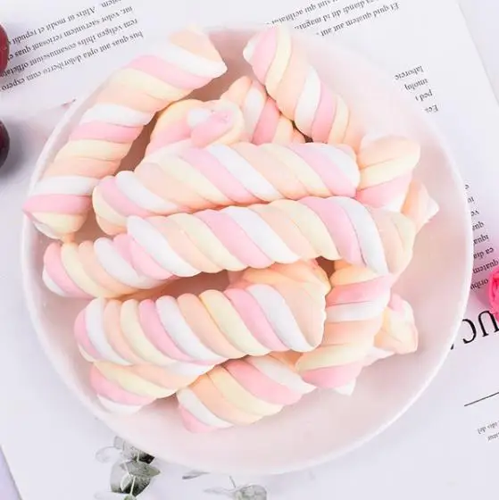 Съедобные Зефир ватные конфеты 500 грамм - Color: 500 grams
