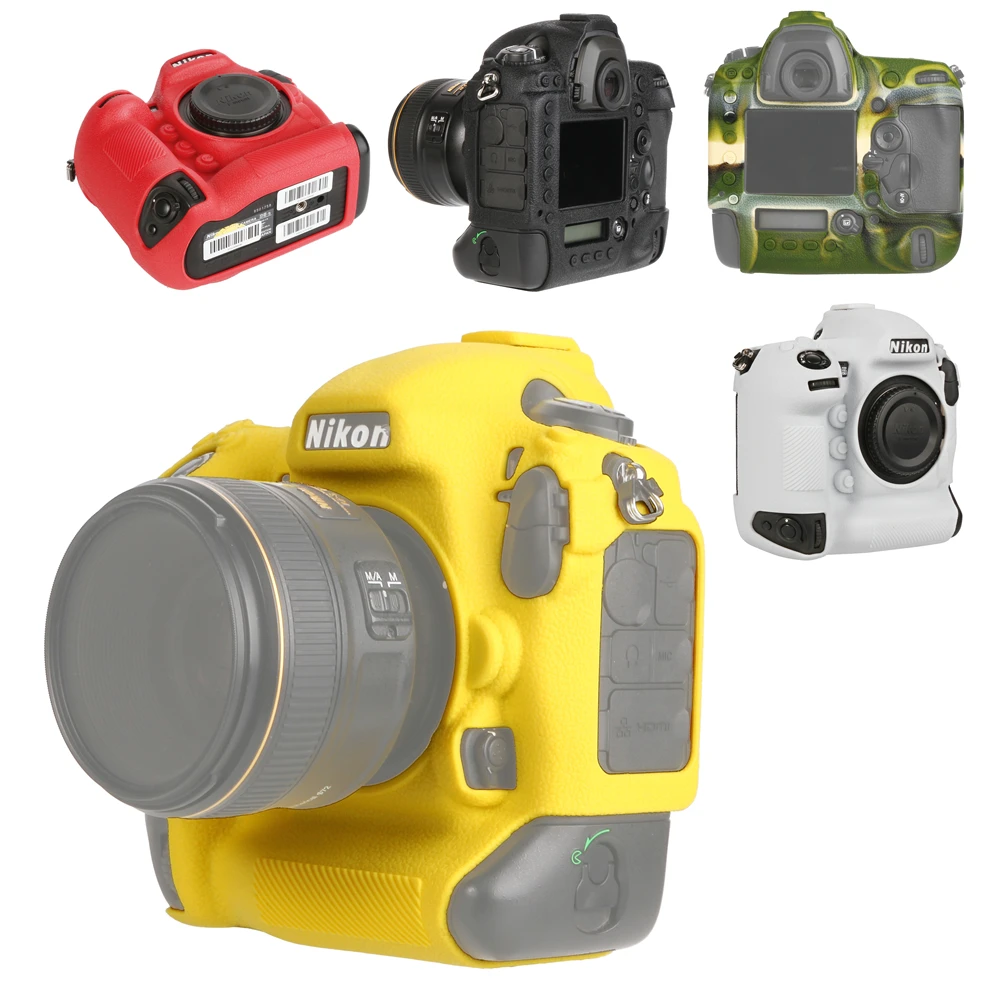 Резиновый силиконовый защитный чехол для камеры Nikon D5 DSLR | Электроника
