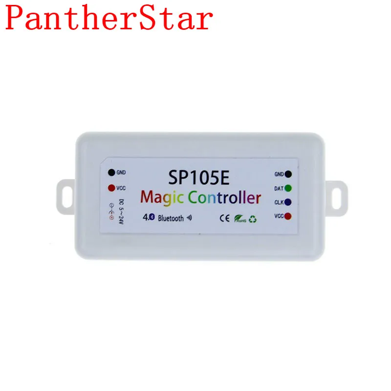 SP105E волшебный регулятор Bluetooth 4 0 DC5-24V 2048 Пиксели для WS2811 2812 2801 6803 IC Светодиодные