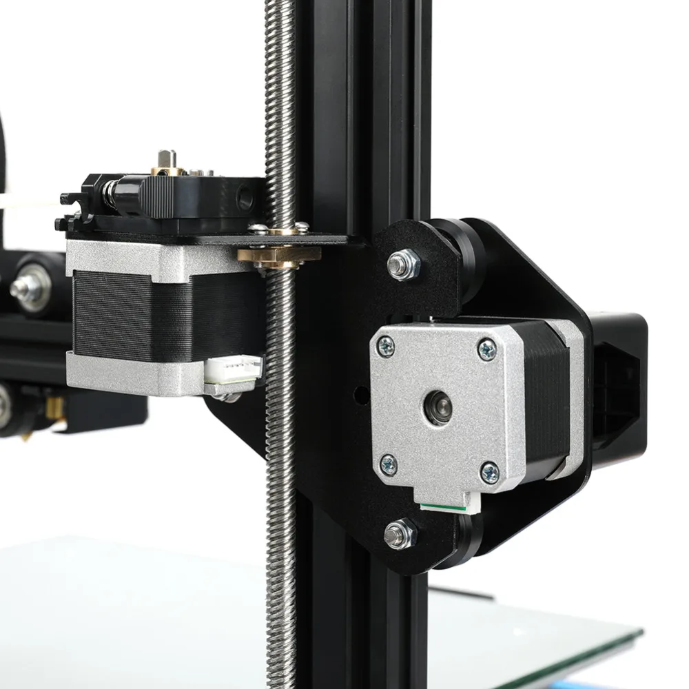 CR-10 3d принтер DIY Набор полностью Металлическая алюминиевая рамка большой размер печати 300*300*400 мм n 200 г нить+ Горячая кровать+ 8 г SD карта Creality 3D