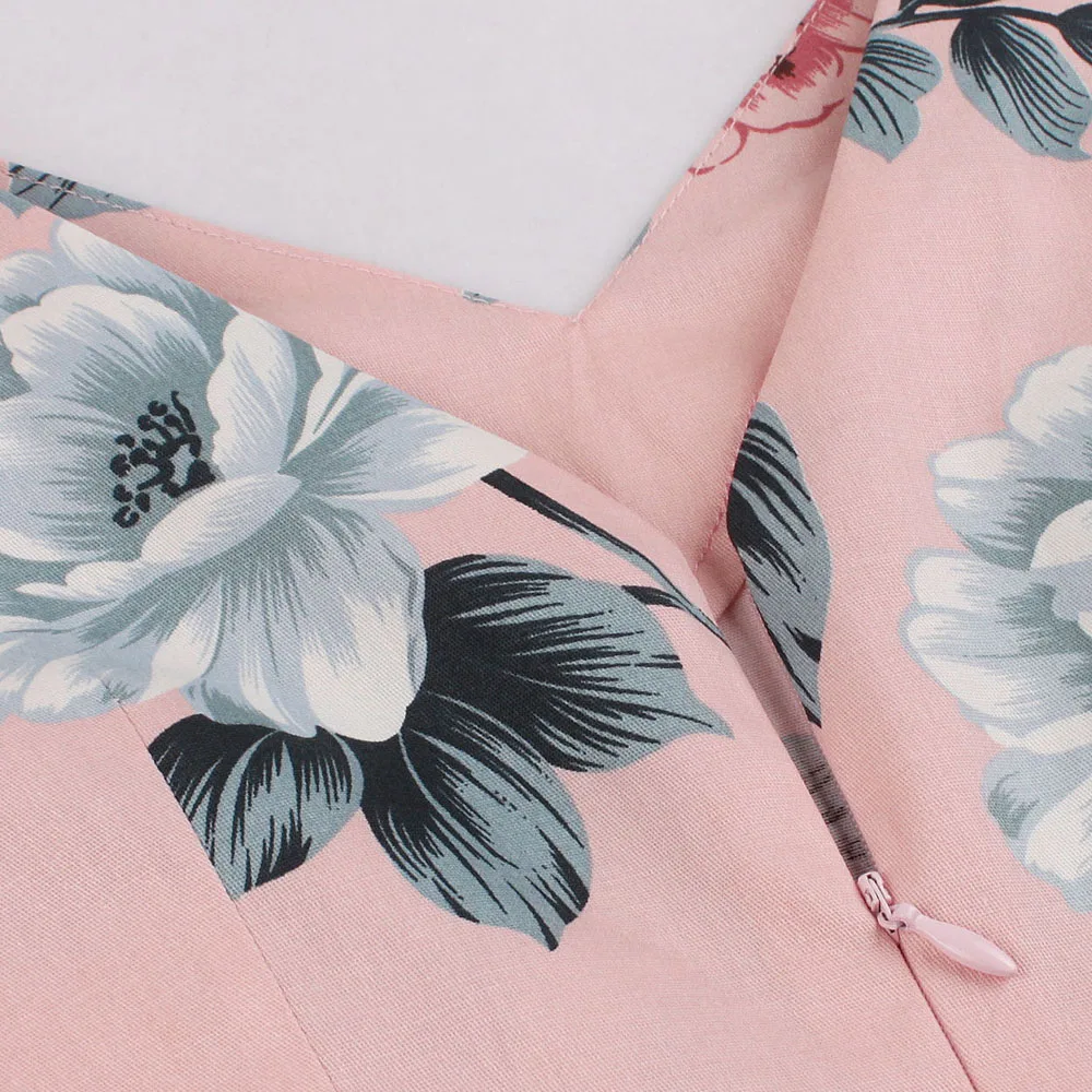 Платье большого размера с принтом в стиле ретро сексуальное винтажное платье