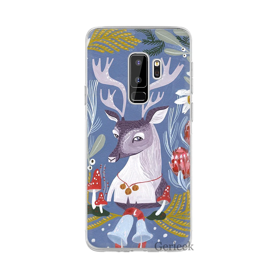 Силиконовый чехол для Samsung Galaxy A5 A6 A8 J3 J5 J7 Plus tale image TPU | Мобильные телефоны и