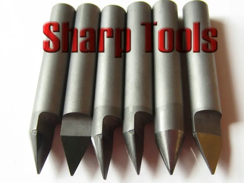Алмазная фреза с ЧПУ для гравировки камня 6*0 4 мм 45 градусов 3 шт.|tool tools|tools kittool tax |
