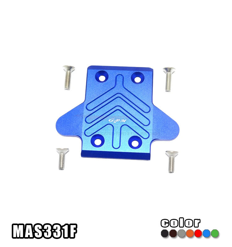 1/10 ARRMA RC SENTON алюминиевый сплав Передняя Нижняя часть шасси протектор крепление