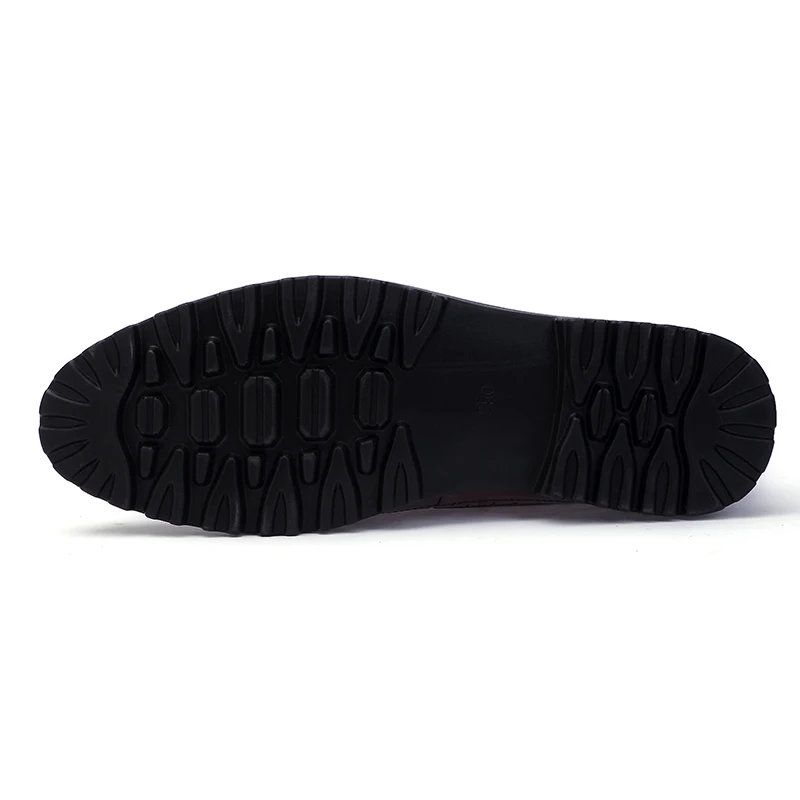 Мужские кожаные модельные туфли Осенние деловые свадебные на плоской подошве