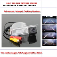 car rear camera for vw sagitar 2013 2015 intelligent parking tracks reverse dynamic guidance tragectory cam