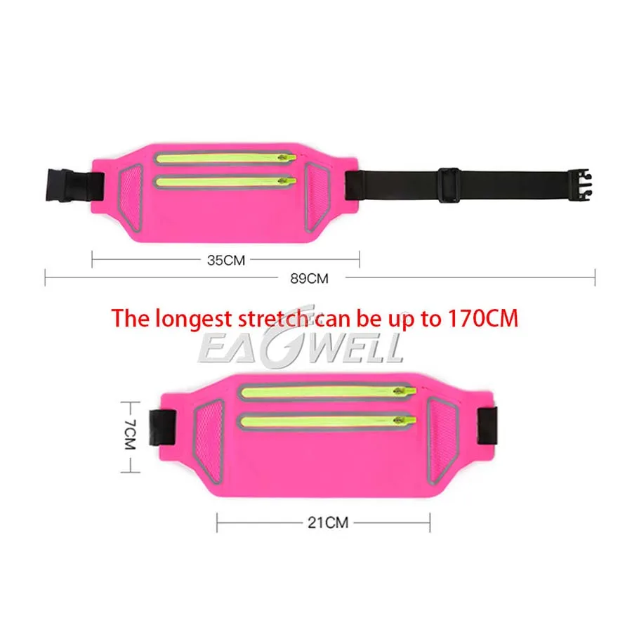 

Sport Running Waist Bag Phone Pouch Case Waterproof Outdoor Jogging Gym Belt Bag Pocket for iPhone Samsung 4-6 inch Smartphones