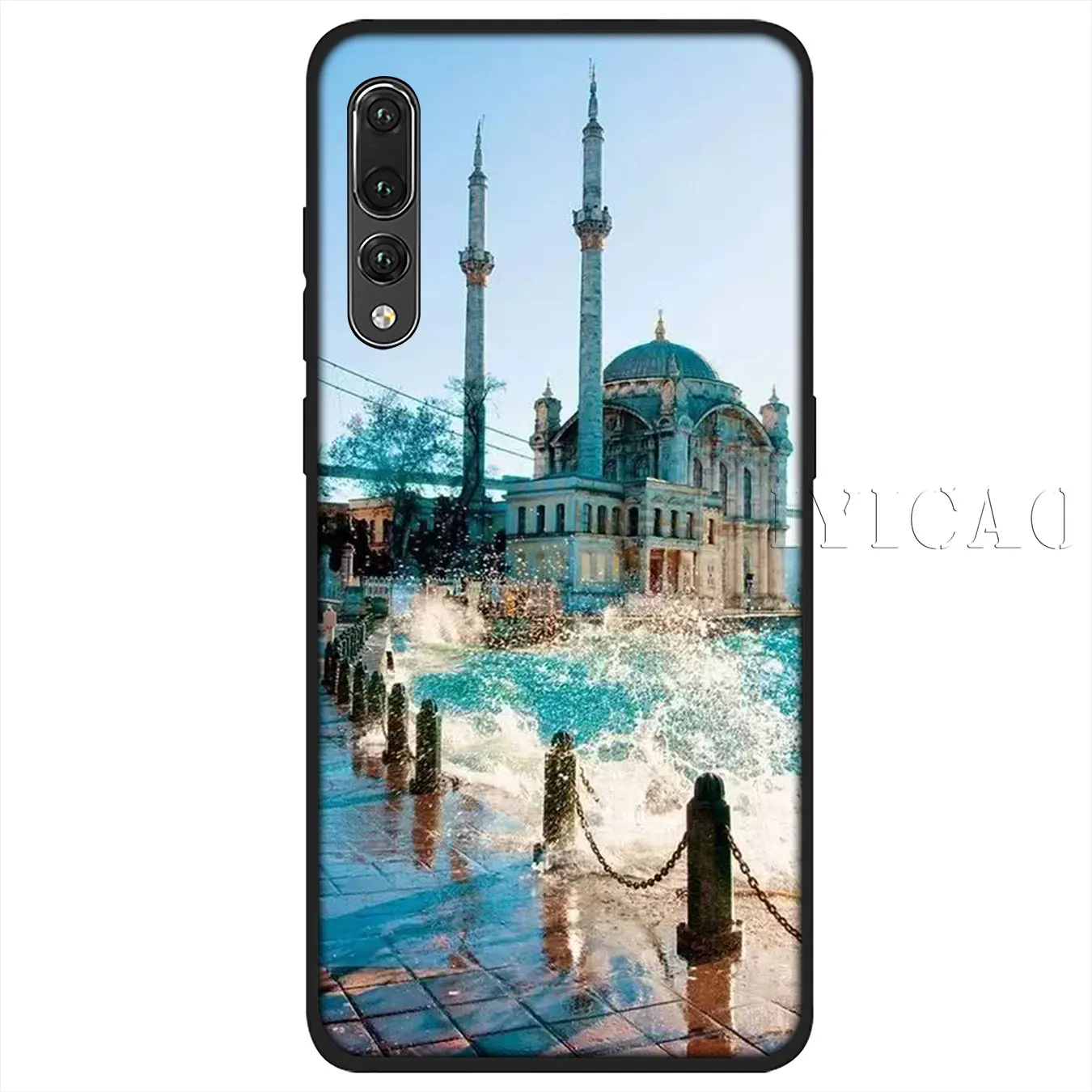 IYICAO Turkey Istanbul Sceneary Building Painted Soft Case for Huawei P30 P20 Pro P10 P9 P8 Lite Mini 2017 2016 P smart Z 2019 |