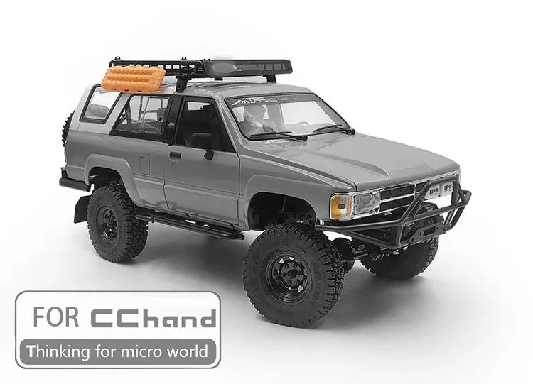 Металлическая багажная пластина + рейка/багажная рейка для RC4WD TF2 4runner|Детали и