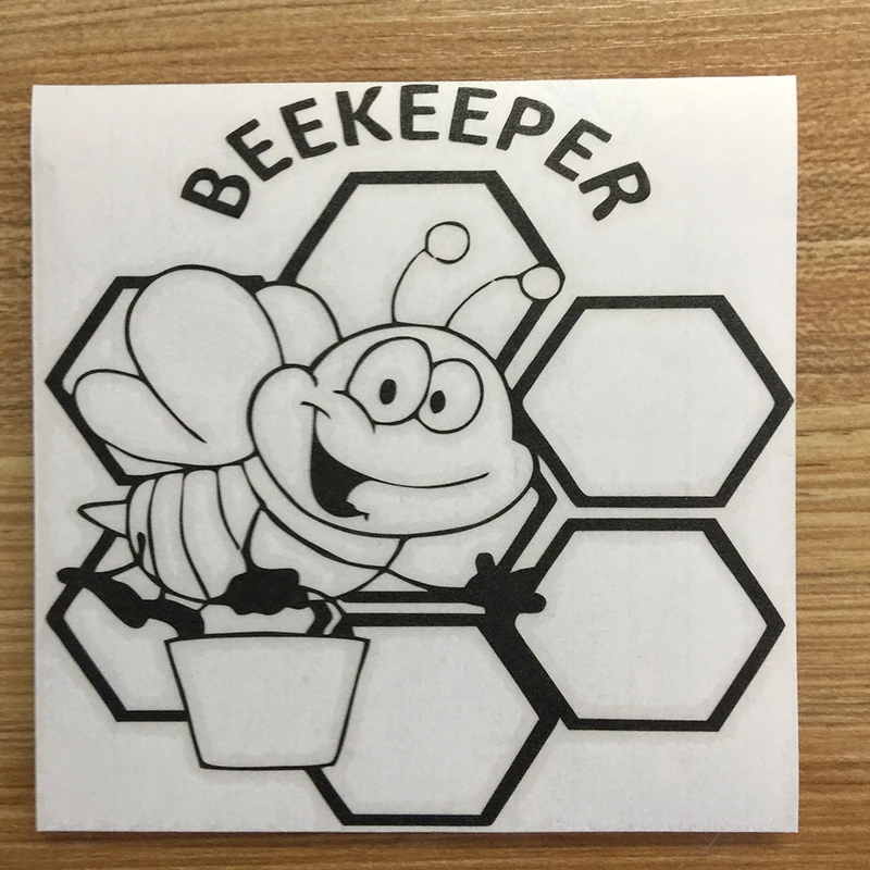 2017 г. Лидер продаж виниловые наклейки для автомобиля мёда пчеловодства грузовика