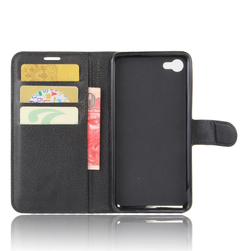 For Alcatel A5 LED Case 5.2&quot PU Leather Back Cover Phone OT5085 5085Y 5085D Flip Protective Bag | Мобильные телефоны и