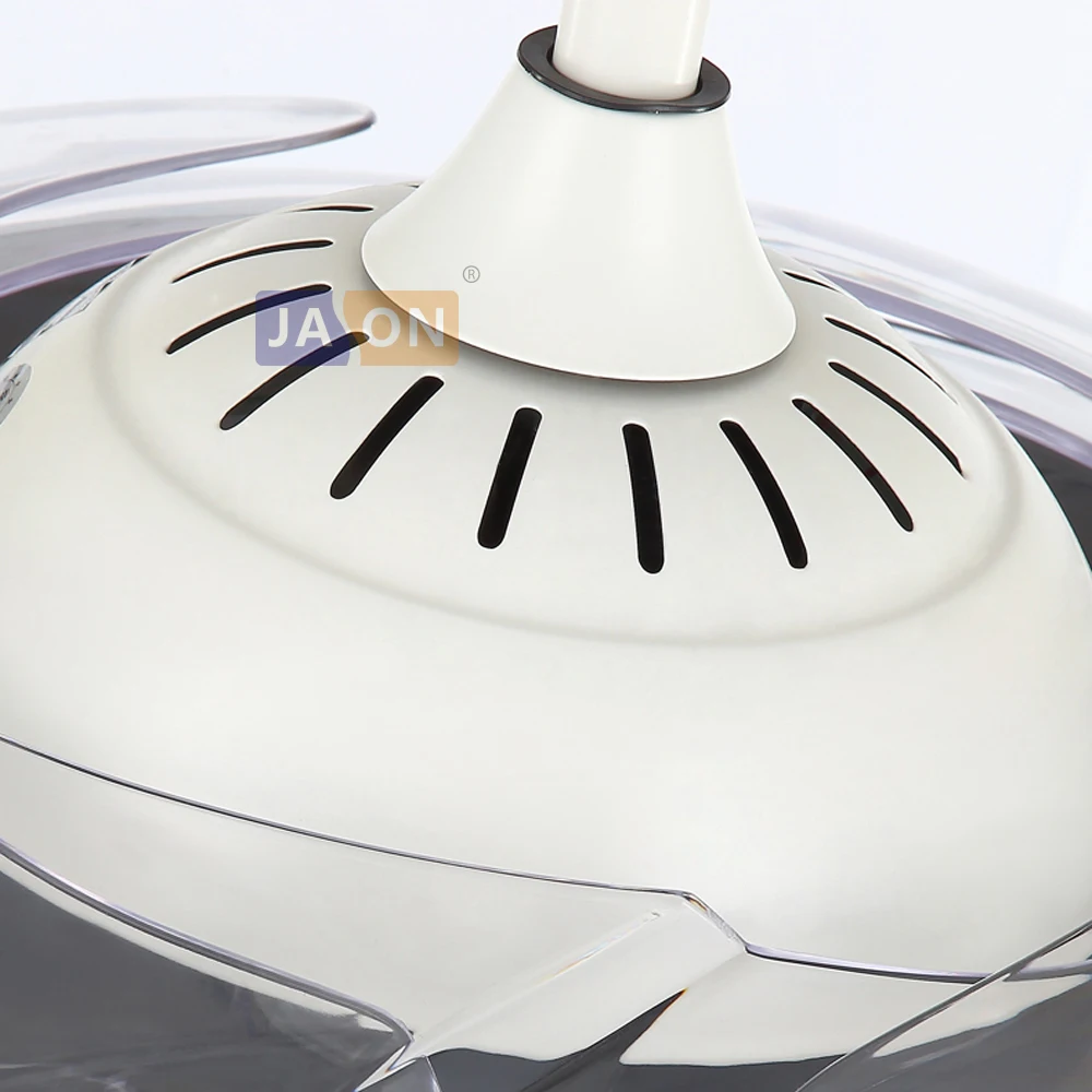 Светильник потолочный с вентилятором из сплава акрила и АБС белого, серого, розового и зеленого цветов с LED. LED лампа. LED светильник. Потолочные светильники LED. LED светильник. Для фойе включено.