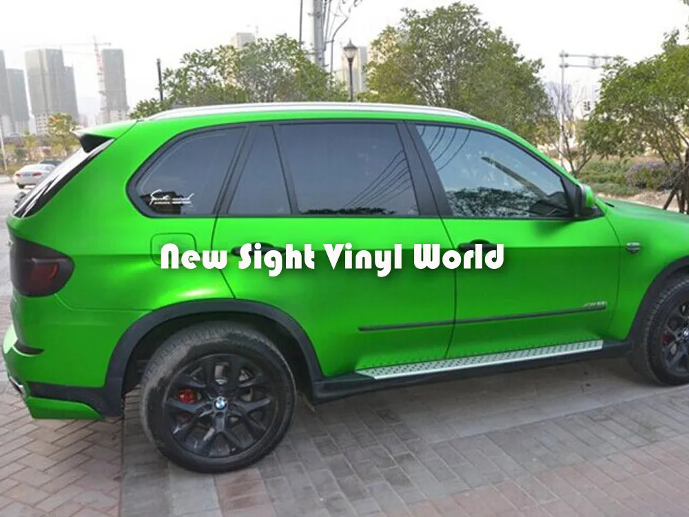 High Quality Matte Metallic Green Vinyl Metal Wrap Roll Air Free For Car Wrapping | Автомобили и мотоциклы