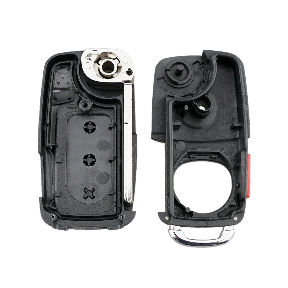 3 + 1 кнопочный чехол для дистанционного ключа VW Volkswagen Phaeton Touareg 2002 2010 Чехол