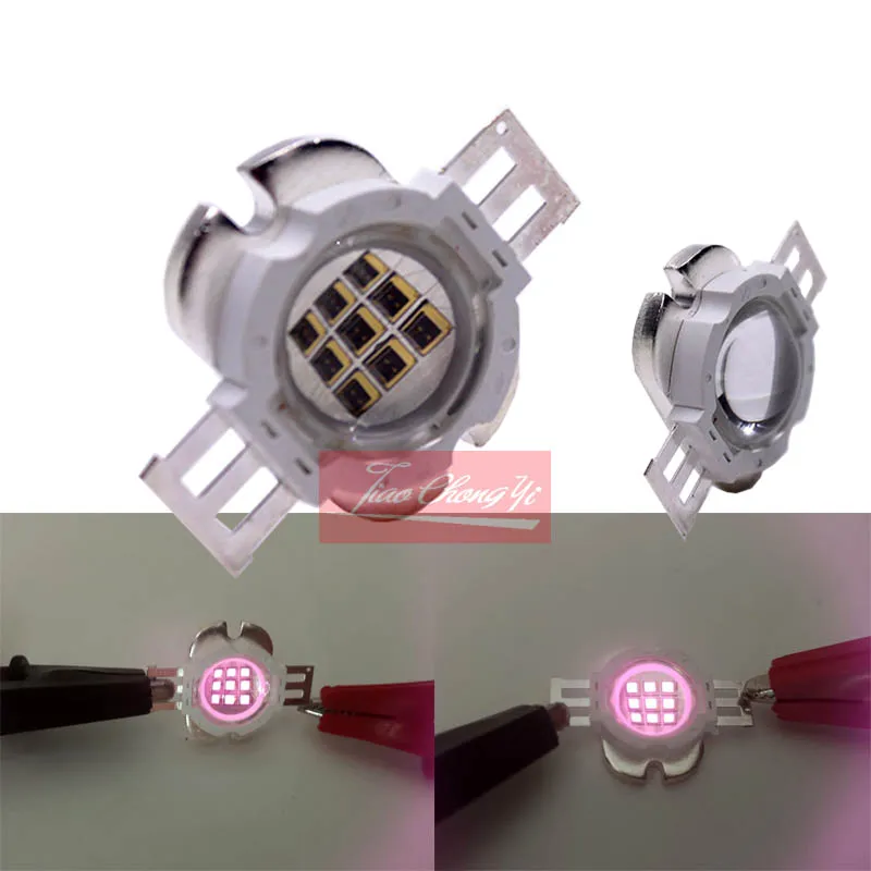 

2021New High Power LED IR Infrared 740nm 850nm 940nm 10W Emitter Light Lamp with 60-90 degree lens Hot