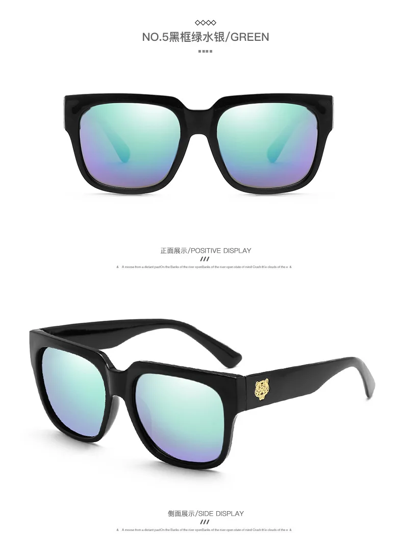 DPZ новый бренд Ретро стимпанк оправа квадратные мужские солнцезащитные очки все