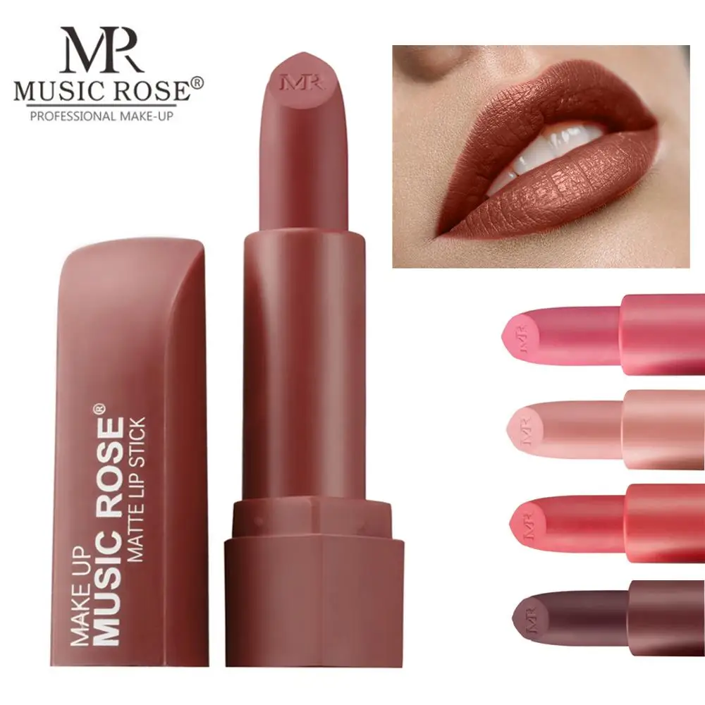 Косая трубка цветной набор для губ матовая бархатная текстура водостойкая