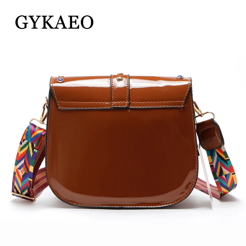 Сумка мессенджер Gykaeo Женская маленькая через плечо из искусственной кожи|sac a|sac