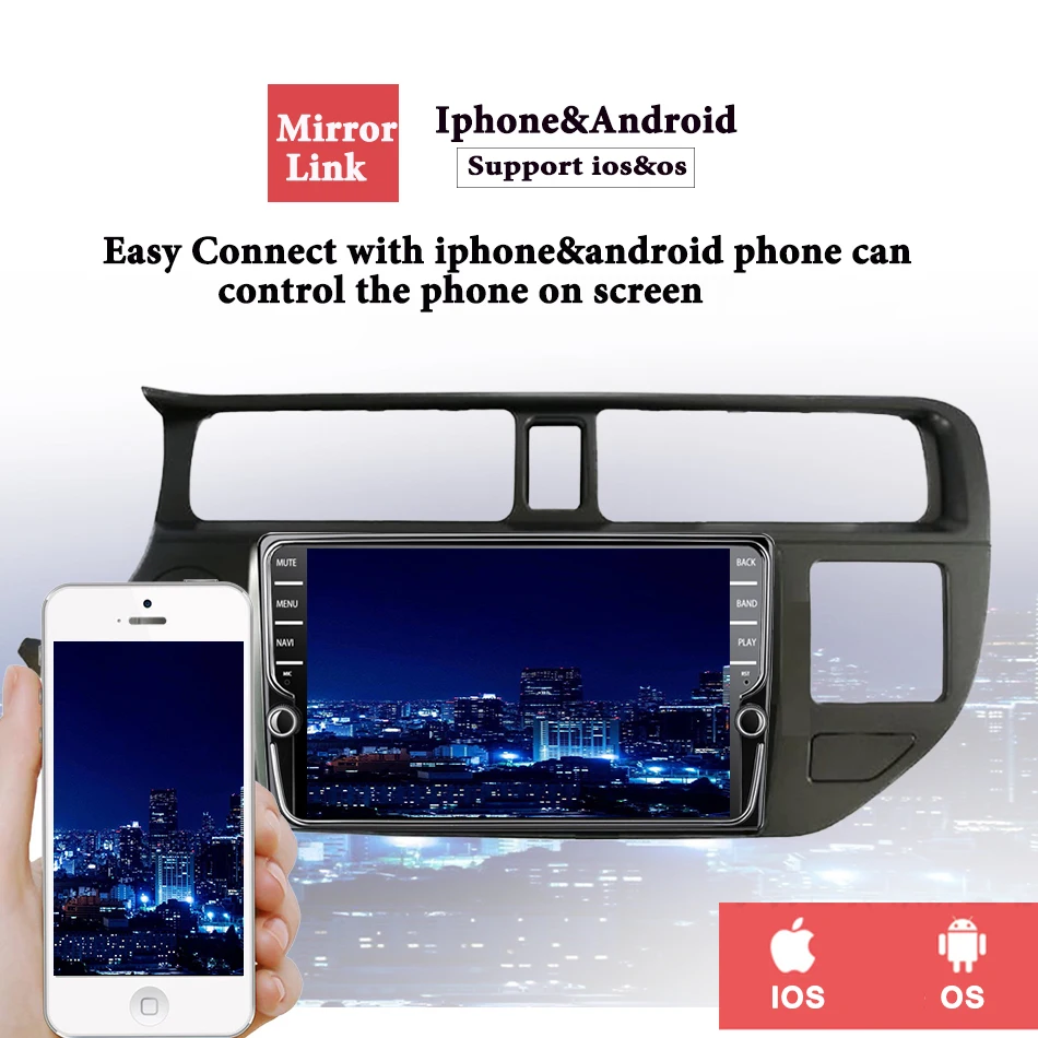 Автомобильный DVD плеер для Kia K3 RIO 2011 2012 2013 2014 9 дюймов 2.5D Android 10 0 GPS Мультимедиа