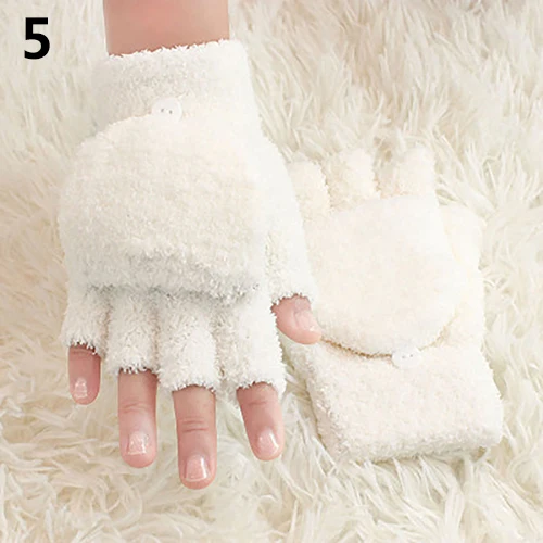 Women's Fashion Coral Fleece Hand Wrist Warmer Winter Fingerless Soft Gloves Alibaba Express | Аксессуары для одежды