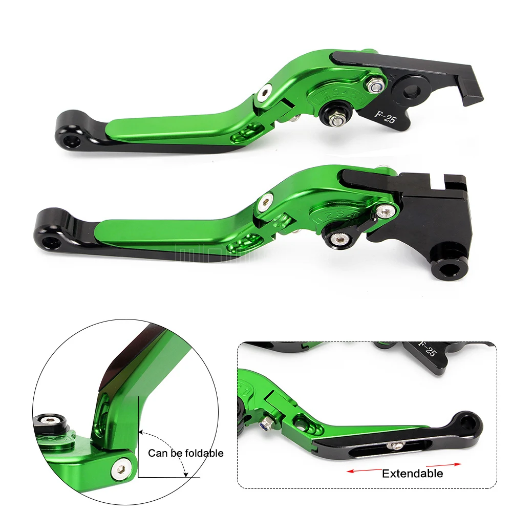Мотоциклетные аксессуары регулируемые рычаги тормозной муфты для kawasaki ninja zx 6 EX500R