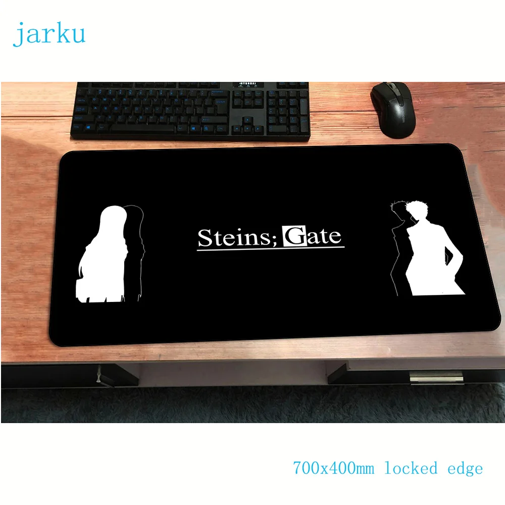 Steins Gate коврик для мыши красивые 700x400x2 мм notbook коврик для мыши игровой коврик для мыши с изображением на день рождения коврик для мыши от производителя стол для компьютера padmouse коврики