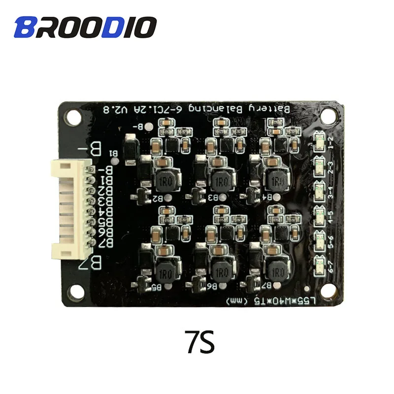 3S 4S 6S 7S 10S 12S 13S 14S 16S 17S BMS 1.2A баланс Lifepo4 LTO литиевая батарея активный эквалайзер