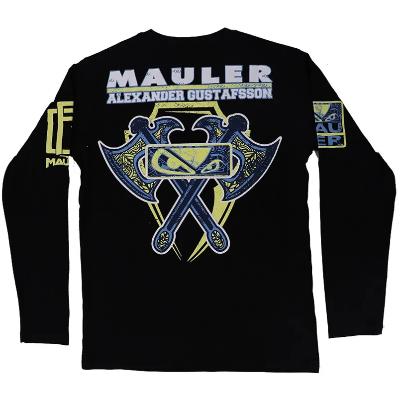 Боксерские Майки трикотажные изделия Тайгер Муай Тай Рашгард mma jiu jitsu sauna suit rashguard mma футболка с длинным рукавом king боксёрские ММА рубашки