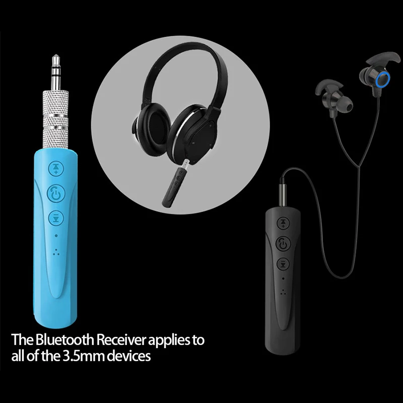 Kebidu Bluetooth автомобильный комплект Новый AUX аудио приемник 3 5 Jack музыкальный прием