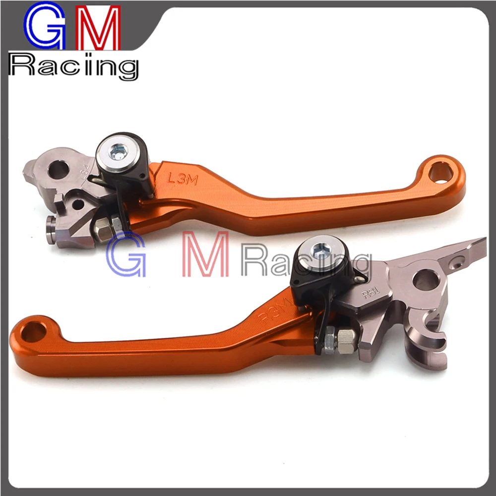 Поворотные складные рычаги тормозной муфты для мотоцикла CNC KTM 125EXC 125SX 144SX 150SX 150XC