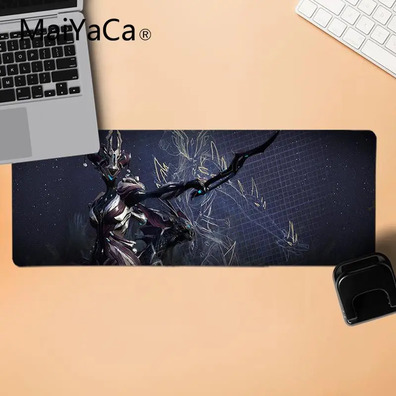 MaiYaCa Забавный Warframe заказной игровой коврик для мыши для ноутбука большой коврик для мыши ПК компьютерный коврик - Цвет: LockEdge 30x80cm