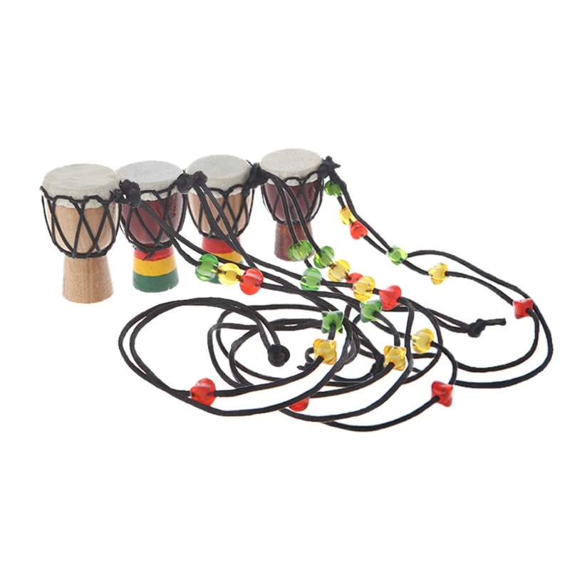 Деревянный классический барабанщик Jambe Mini Djembe ударный Африканский ручной