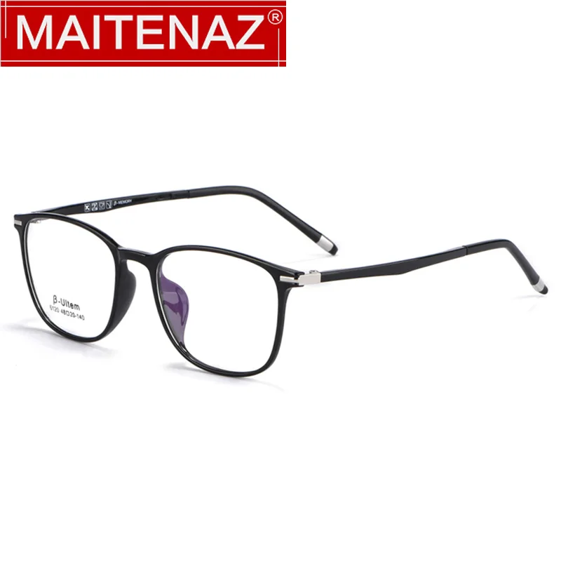 

MAITENAZ Anti Blue Ray Reading Glasses Ultralight Progressive Multi-focal Lens Eyewear Men+1.0 +1.5 +2.0 +2.5 +3.0 +3.5+4.0