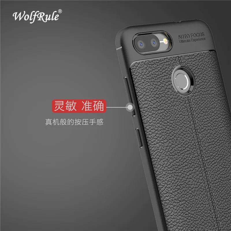 Wolfrole Asus Zenfone Max Plus ZB570TL противоударный Роскошный кожаный чехол из ТПУ для ZenFone M1 Funda