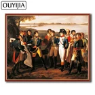 Алмазная живопись 5d-diy OUYIJIA с изображением Наполеона, военного политика, стразы, мозаика, вышивка крестиком, украшение маслом, французский