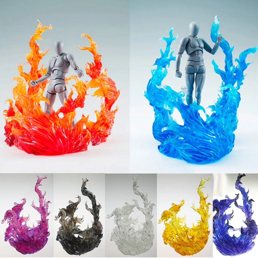 Tamashii Flame Impact Effect Model Kamen Rider SHF Action Figure Fire Scenes Toys Special Effect Action Toys Accessories
