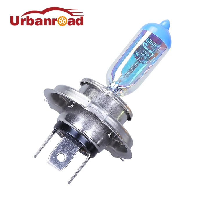 

1PC h4 12v 60/55w p43t led lamp fog light bulb H4 rainbow Headlight Replacement Lamp halogen bulb