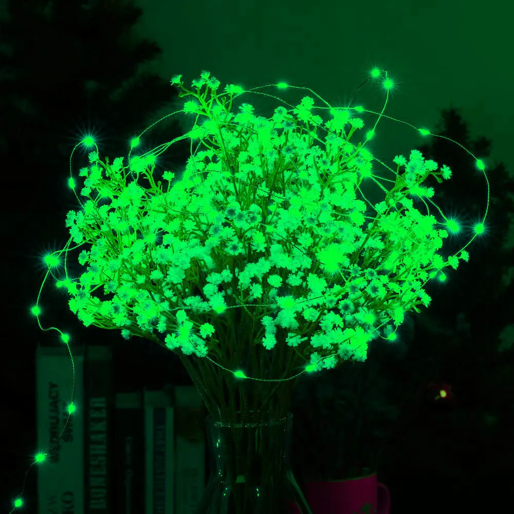 DCOO 100/150 LED Солнечная Звездная гирлянда, медная проволока, освещение в помещении, наружное освещение для сада, свадьбы, Рождества, сделай сам, Декор