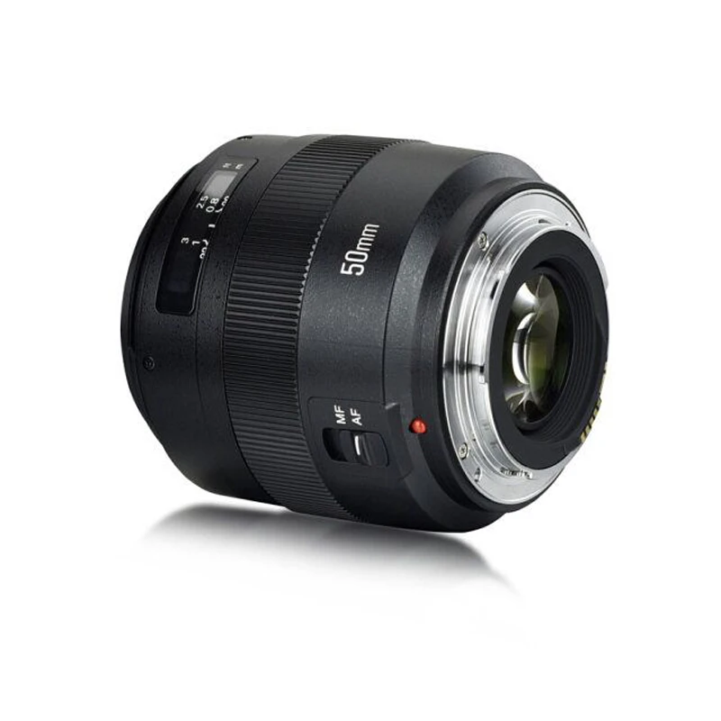 Объектив YONGNUO YN50mm F1.4 / F1.4N E Standard Prime Большая диафрагма ручной фокус AF объектив MF для