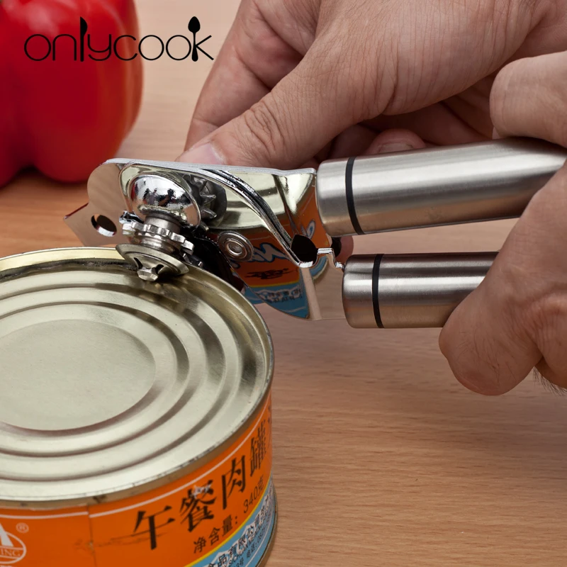 Бесплатная доставка Onlycook 304 сплав Многофункциональный консервный нож