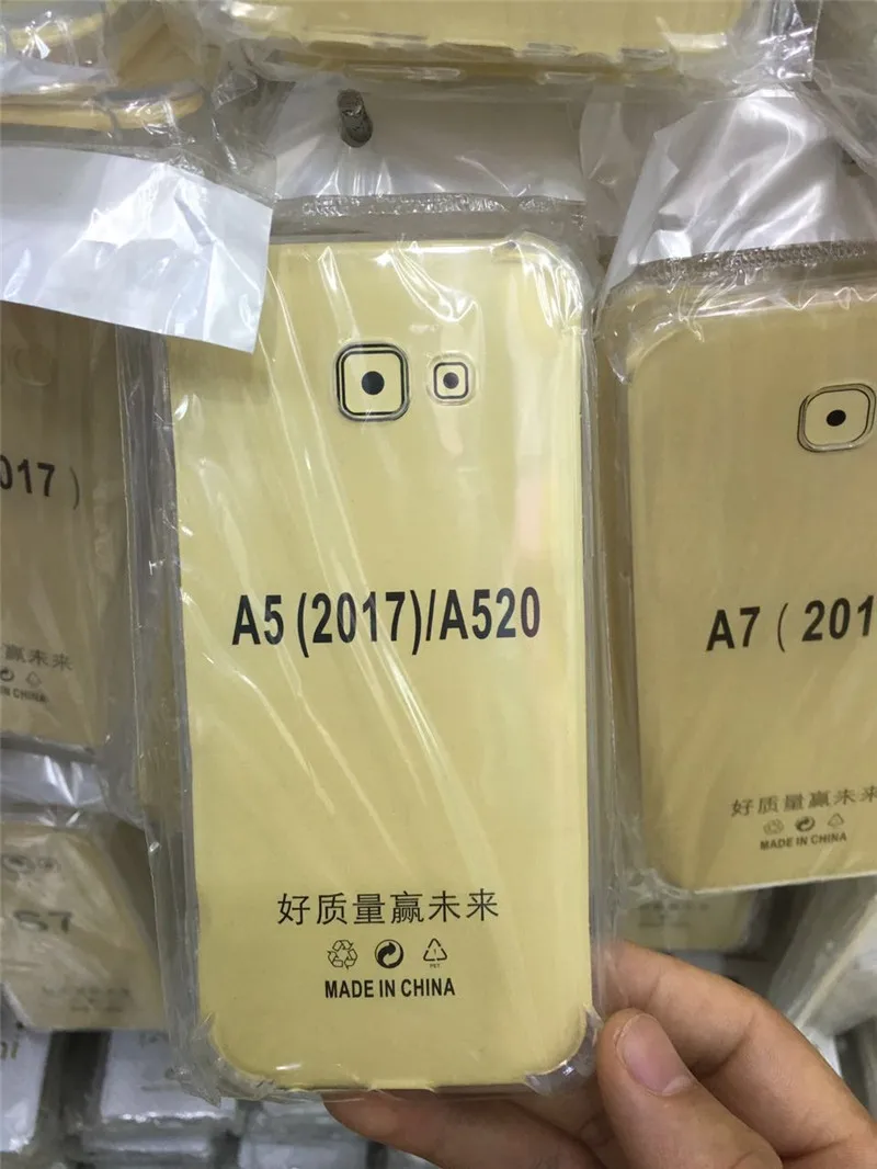 Противоударный чехол для Samsung Galaxy S8/S8 plus кристально прозрачный силиконовый из ТПУ