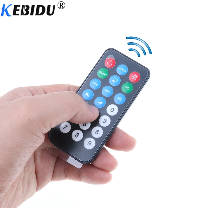 Kebidu USB TF радио FM AUX беспроводной Bluetooth MP3 плеер декодер плата модуль 5 в 12 В 24 WMA аудио