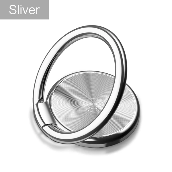 Silver RAXFLY Металл палец кольцо держатель для Xiaomi samsung Huawei мобильного телефона кольцо держатель палец телефон кольцо Держатели кольцо на телефон кольцо держатель для телефона на палец кольцо для телефона - Цвет: Silver