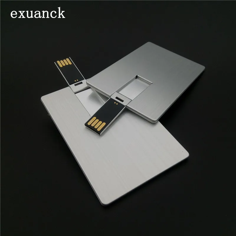Exuanck usb накопители изготовленным на заказ логосом металла Водонепроницаемый Cridit